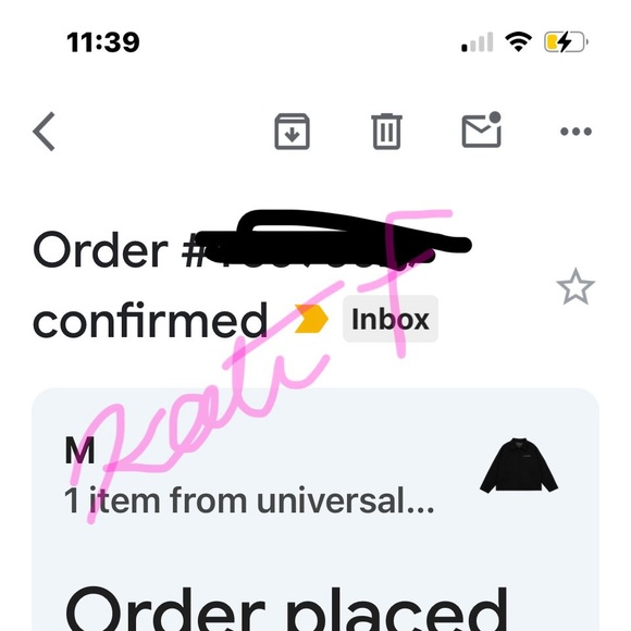 Taylor Swift The Tortured Poets Department TTPD Official Black Jacket - Picture 6 of 8